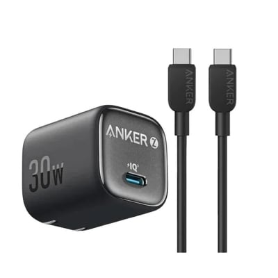 Picture of Anker Zolo Charger (30W, Single USB-C Port, with USB-C Cable)