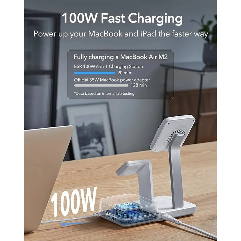 Picture of esr-100w-6-in-1-gan-magsafe-charging-station-with-cryoboost
