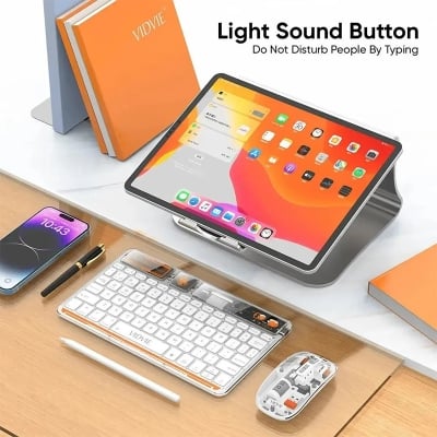 Picture of Vidvie KB05 Transparent Smart Wireless Keyboard