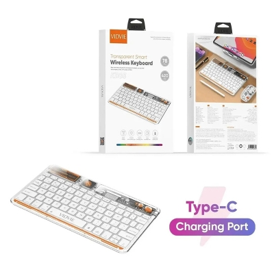 Picture of Vidvie KB05 Transparent Smart Wireless Keyboard
