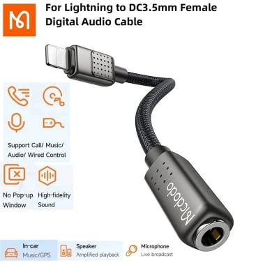 Picture of Mcdodo CA-501 Lightning to 3.5mm Adapter