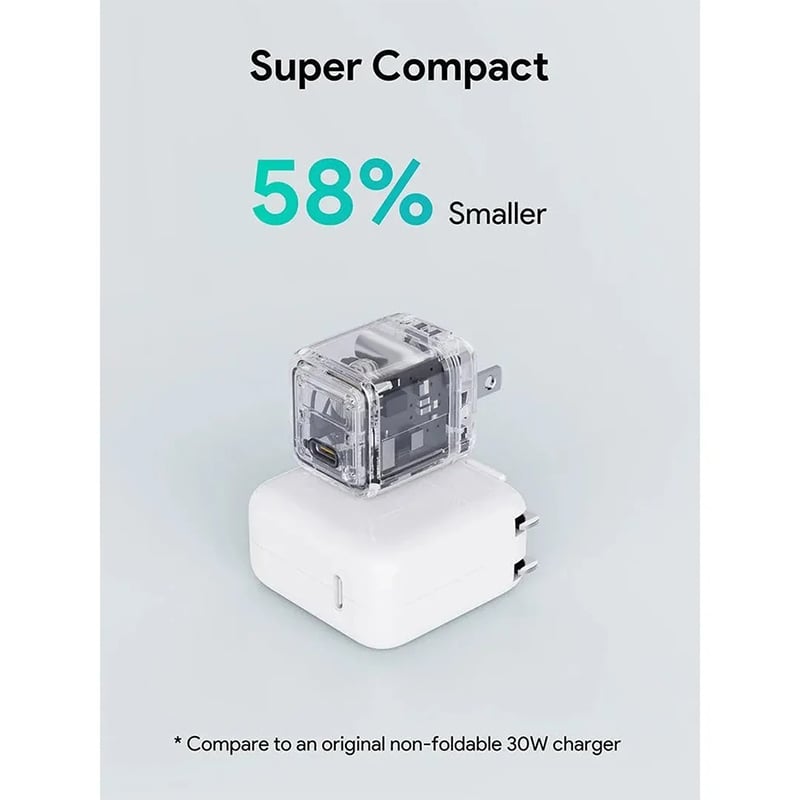 Picture of AUKEY Comet 30W PD Wall Charger Foldable with GaN Technology