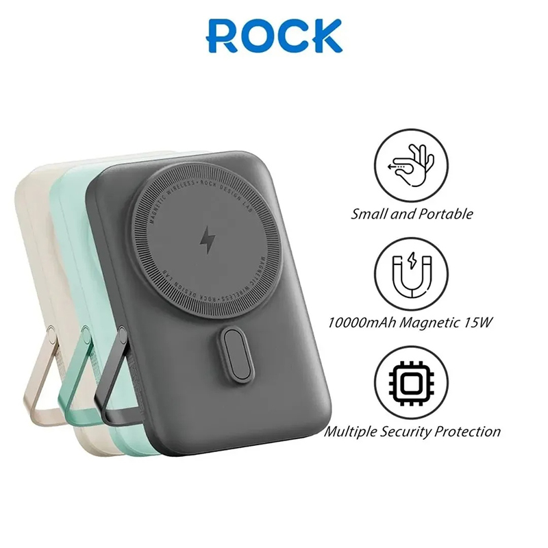 Picture of Rock Power Magnetic P20 SE 10000mAh Wireless Power Bank