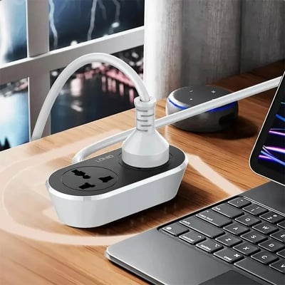 Picture of LDNIO SC2018 2 AC Outlet Universal Extension Power Socket