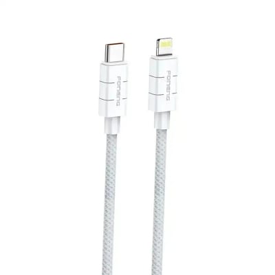 Picture of FONENG XS02 PD 27W Type-C to Lightning Braided Cable