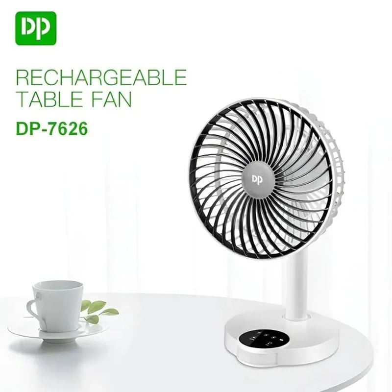 Picture of DP-7626 Rechargeable Table Fan