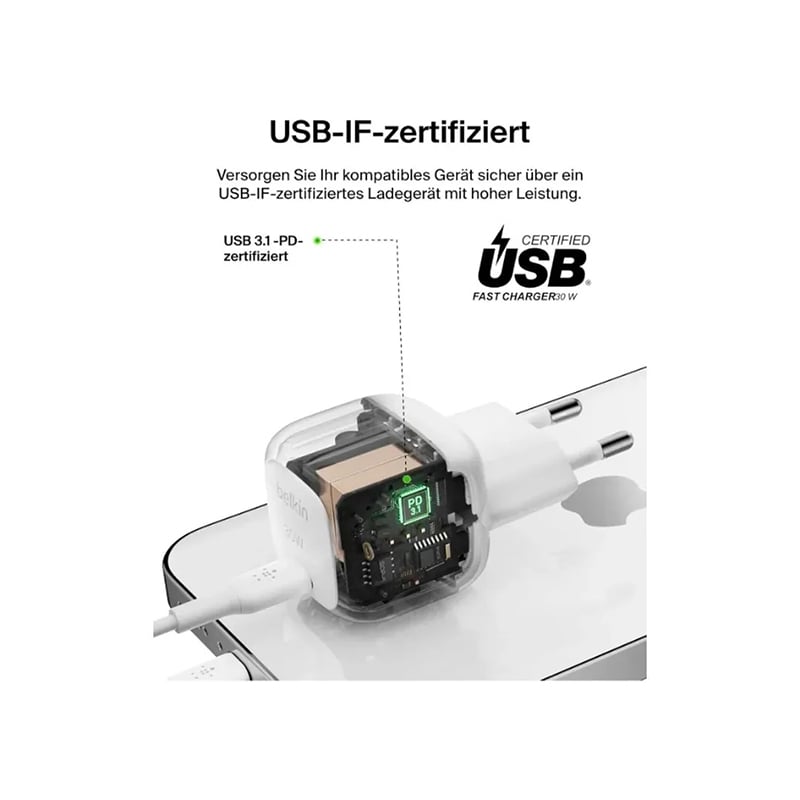 Picture of Belkin BoostCharge Compact Charger 30W