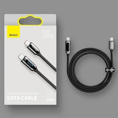 Picture of baseus-display-fast-charging-data-cable-usb-c-to-usb-c-100w