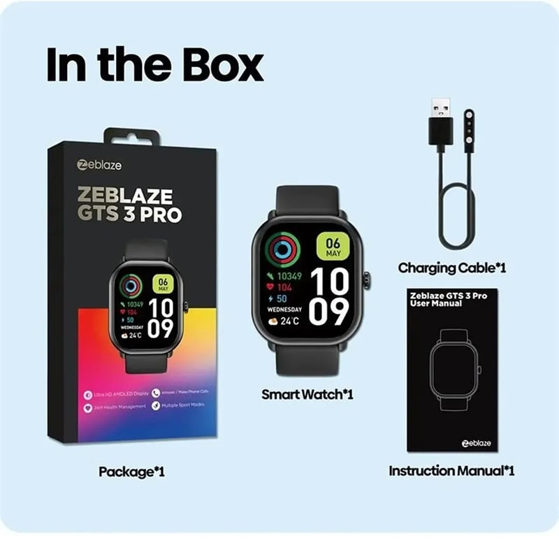 Picture of Zeblaze GTS 3 Pro Smart Watch