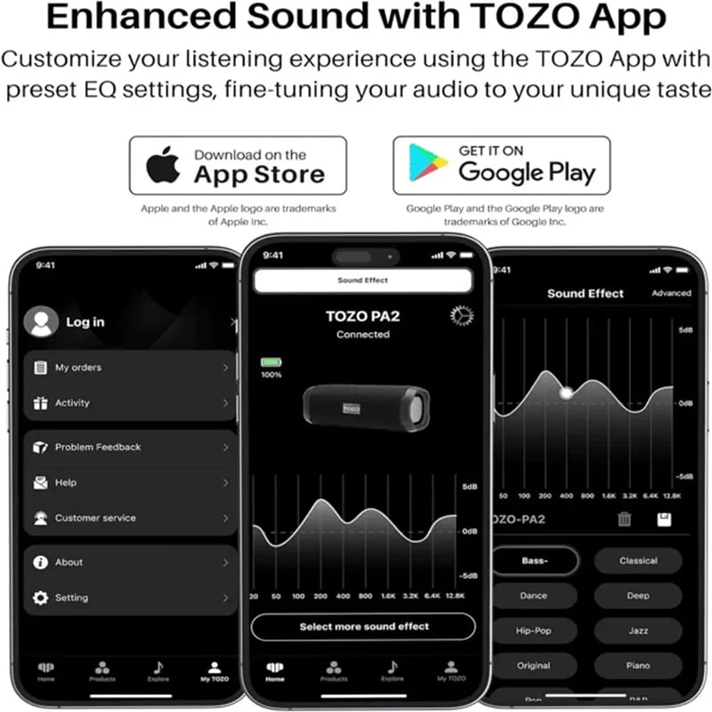 Picture of ozo-pa2-20w-bluetooth-speaker