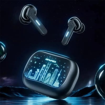 Picture of awei-t53-enc-tws-colorful-light-wireless-earbuds