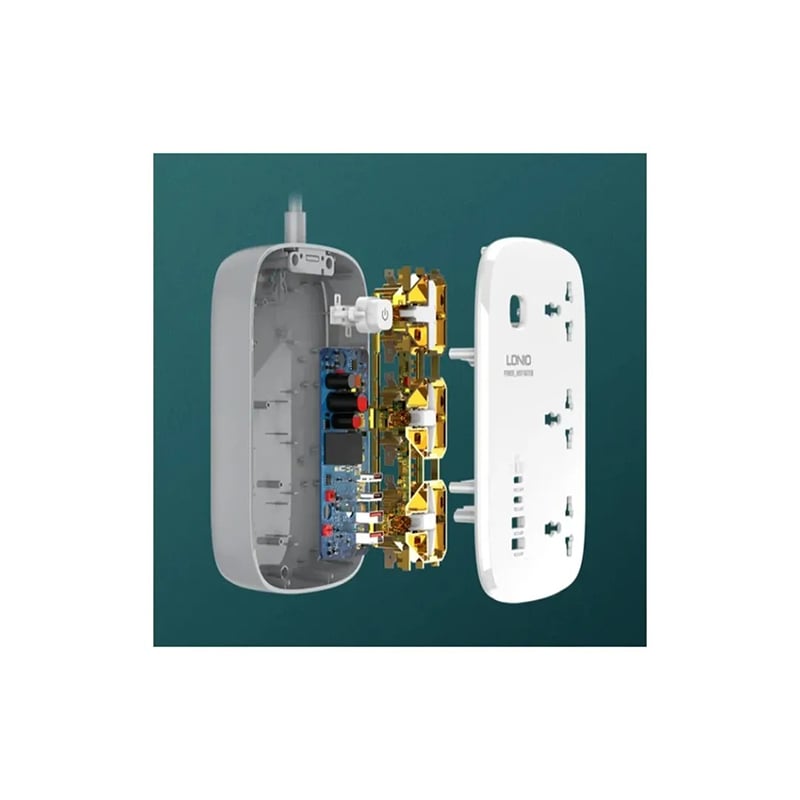 Picture of Ldnio SC3416 Power Strip 65W 3 Sockets