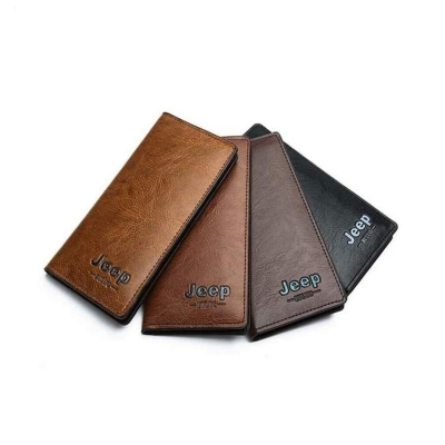 Picture of Men Wallets Men Jeep Wallet with Coin Bag Small Money Purses New Design Dollar Slim Purse Money Clip Wallet - Multicolor