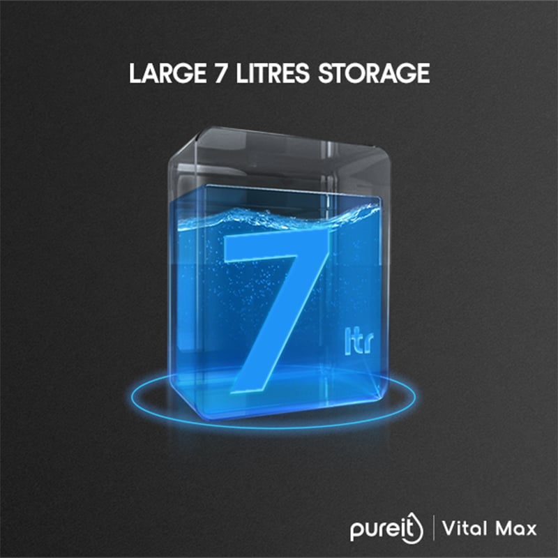 Picture of Pureit Vital Max 7L RO+UV Water Purifier with 7-Stage Purification & Mineral Enhancer
