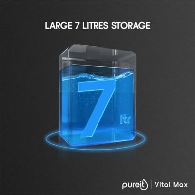 Picture of Pureit Vital Max 7L RO+UV Water Purifier with 7-Stage Purification & Mineral Enhancer