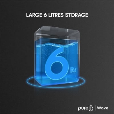 Picture of Pureit Wave RO+MF 6L Water Purifier – 6 Stage Purification with 20L/Hour High-Speed RO Technology