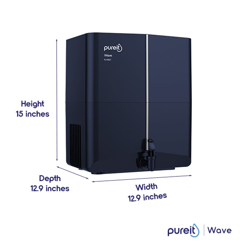 Picture of Pureit Wave RO+MF 6L Water Purifier – 6 Stage Purification with 20L/Hour High-Speed RO Technology