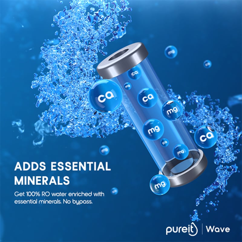 Picture of Pureit Wave RO+MF 6L Water Purifier – 6 Stage Purification with 20L/Hour High-Speed RO Technology