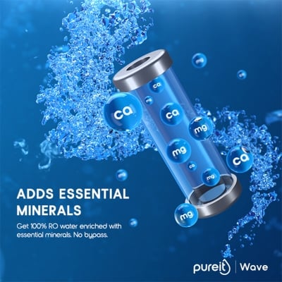 Picture of Pureit Wave RO+MF 6L Water Purifier – 6 Stage Purification with 20L/Hour High-Speed RO Technology
