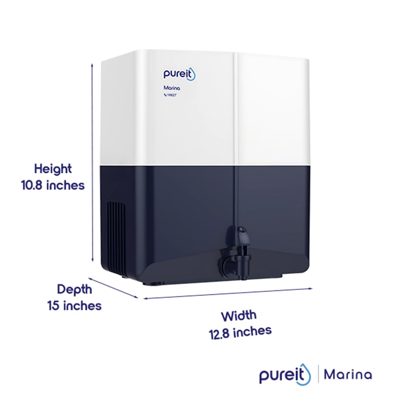 Picture of Pureit Marina RO+UV+MF 6L Water Purifier – 7 Stage Purification with 20L/Hour High-Speed Technology