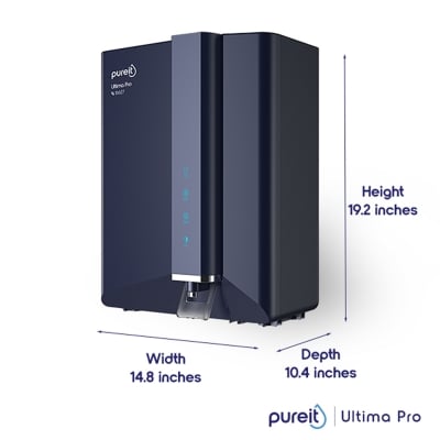 Picture of Pureit Ultima Pro 9L RO+UV+MF Water Purifier – 8 Stage Purification with Dual UV & Mineral Enrichment