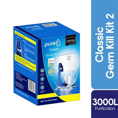 Picture of Pureit Classic Germ Kill Kit 3000L – Replacement Water Purifier Filter Kit