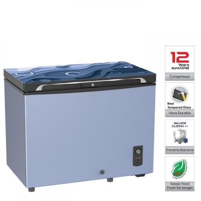 Picture of Walton Glass Door Cest Freezer 255 litter WCG-2E5-GDEL-GX 