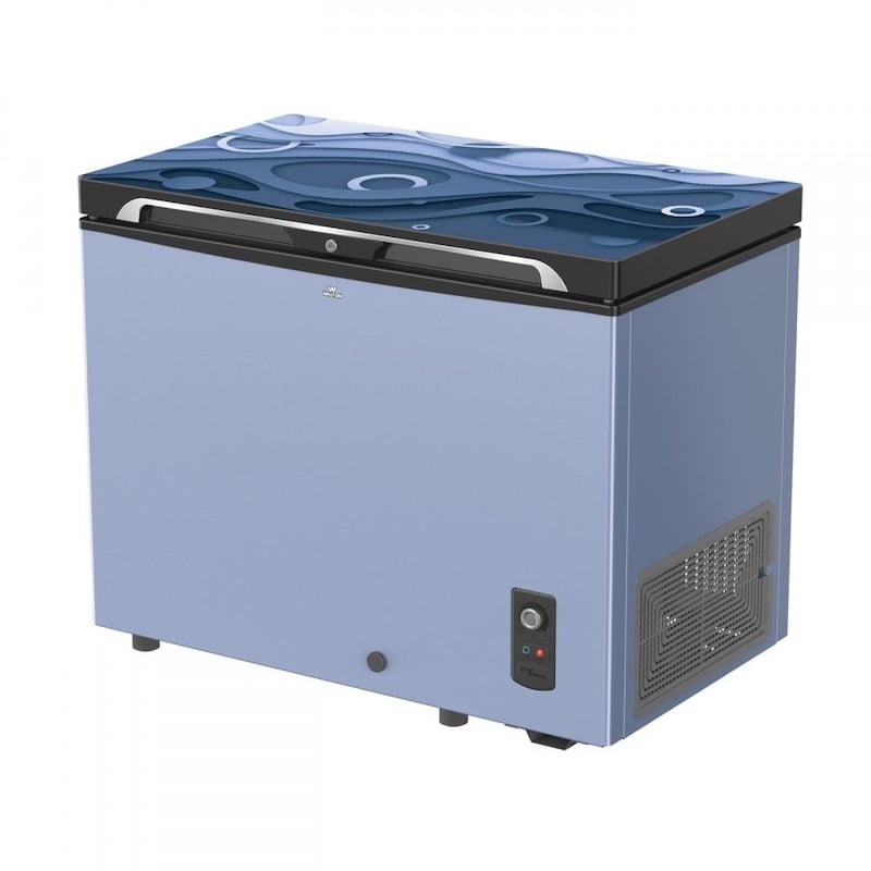 Picture of Walton Glass Door Cest Freezer 255 litter WCG-2E5-GDEL-GX 