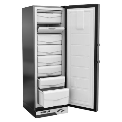 Picture of Walton Glass Door Digital display 334 litter Vertical Freezer WUE-3C4-GEPB-XX-Inverter 