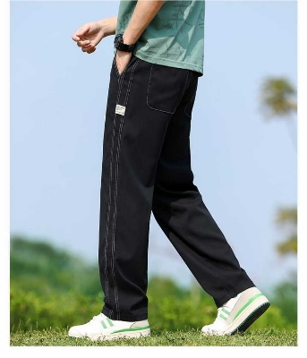 Picture of SUPER SOFT DENIM TROUSER (Black)