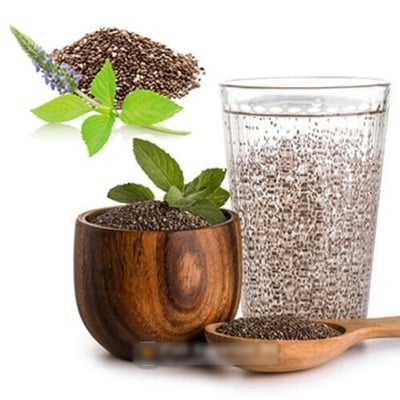 Picture of Organic Purify Chia Seeds for Weight Loss OMEGA 3 (25g/50g/100g/250g/500g/1kg) 50gm,100gm,250gm,500gm,1kg
