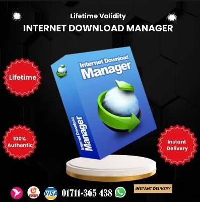 Picture of Internet Downlaod Manager 1 year and Lifetime Subscriptions 100% Genuine