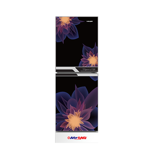 Picture of MYONE 225 Liter Frost Elegant Magnolia Black Full Match Refrigerator (MY-2B5G)