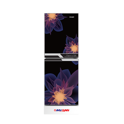 Picture of MYONE 225 Liter Frost Elegant Magnolia Black Full Match Refrigerator (MY-2B5G)