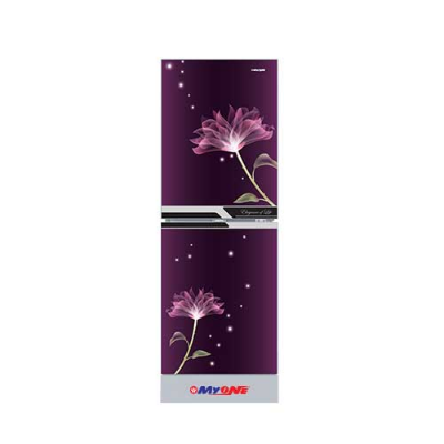 Picture of MYONE 256 Liter Frost Perfume Lily Black Match Bottom Mount Refrigerator (MY-2E6G)