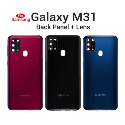 Picture of Samsung Galaxy M31 Back Frame / Back Panel / Backshell / Without Camera Glass Replacement Spare Parts