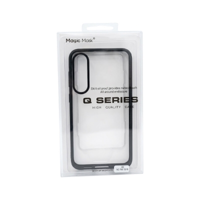 Picture of For Samsung Galaxy S23 Plus - Luxury Premium Quality Antibacterial Q Series Clear Glass Case Cover