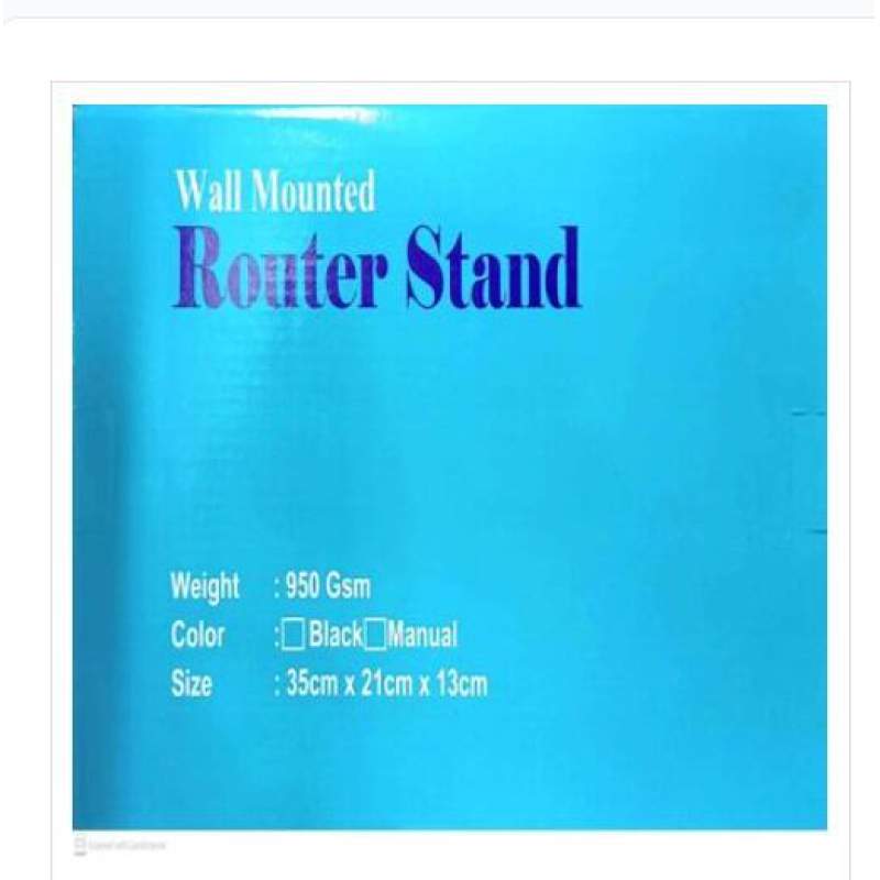 Picture of Wifi Router Stand (100 percent Metal) Laser Cutting Router Stand