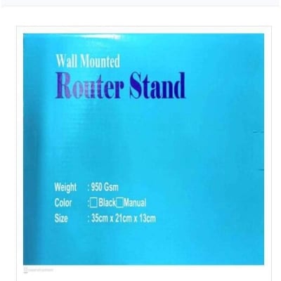 Picture of Wifi Router Stand (100 percent Metal) Laser Cutting Router Stand