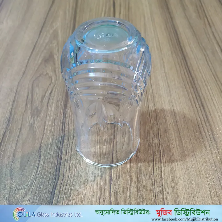 Picture of Crystal Clear Stylist Drinking Glass Set (6 Pieces) OLiLA W036 ( ৬ পিচের স্বচ্ছ কাঁচের পানির গ্লাস সেট)