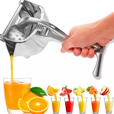 Picture of Manual Fruit Juicer Hand Press Squeezer - Silver