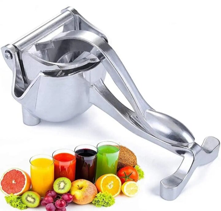 Picture of Manual Fruit Juicer Hand Press Squeezer - Silver