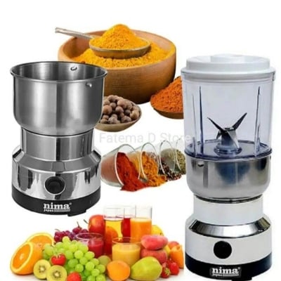 Picture of Nima Magic 2-in-1 Electric Blender and Grinder - Silver