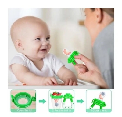 Picture of Baby Fresh Food Feeder and Fruit Pacifier - Multicolor