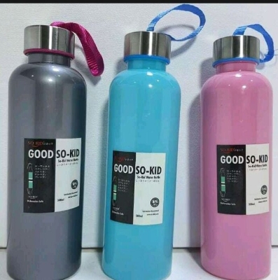 Picture of Water Bottle with Lid - 500ml - Multicolor