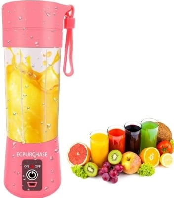 Picture of Portable USB Rechargeable Electric Fruit and Vegetable Juicer Blender