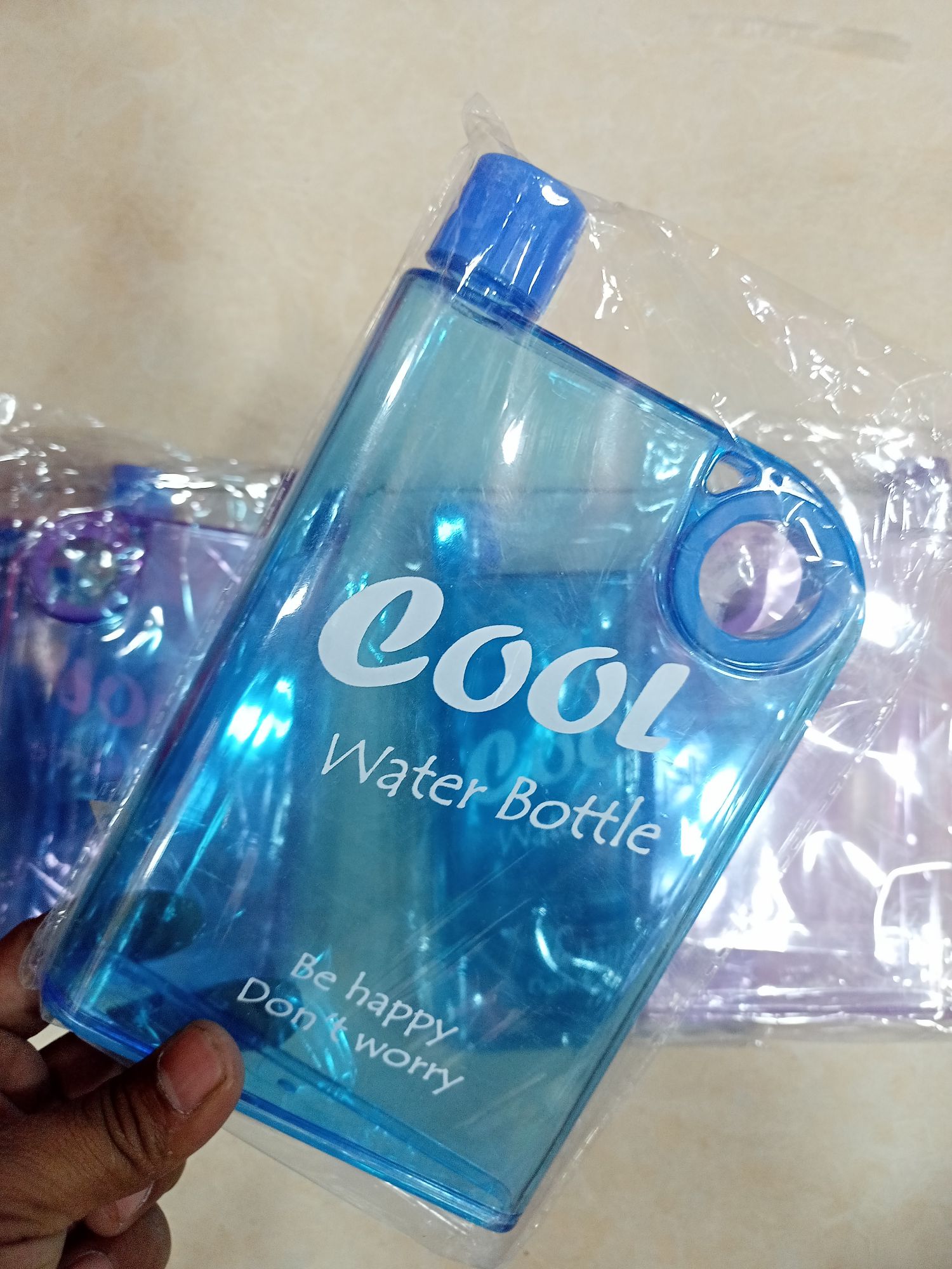 Picture of Notebook Design Water Bottle - 380ml - Multicolor