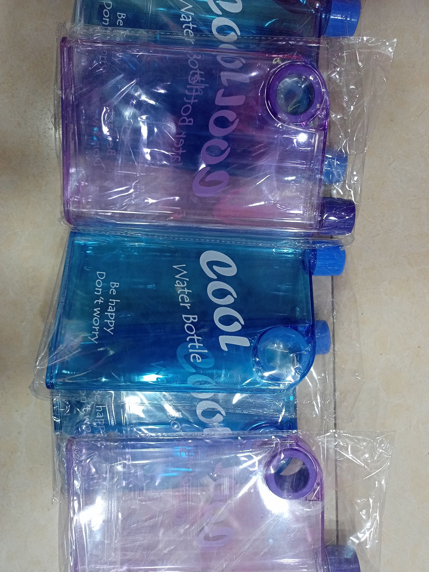 Picture of Notebook Design Water Bottle - 380ml - Multicolor