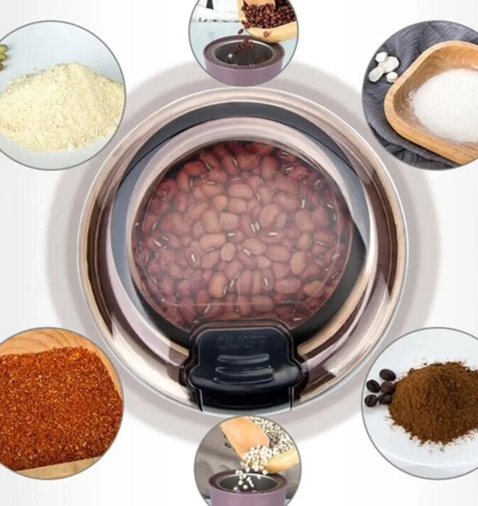 Picture of Electric Grain, Spice, Coffee and Herbal Medicine Grinder - Multicolor