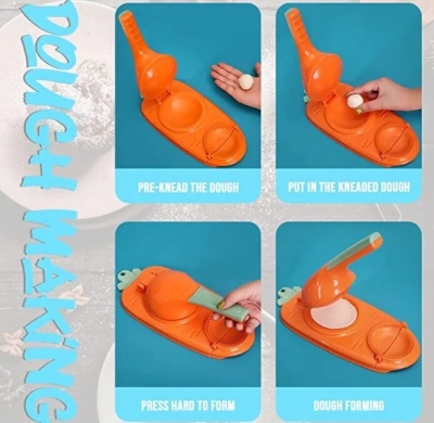 Picture of 2-in-1 Dumpling Maker and Mold with Spoon - Multicolor